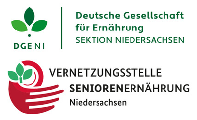 DGE-Sektion Niedersachsen und Vernetzungsstelle Seniorenernährung Niedersachsen Logo
